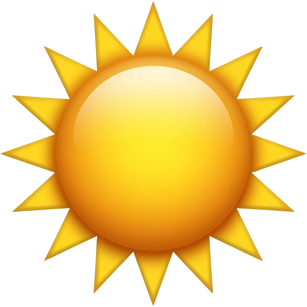 sun emoji
