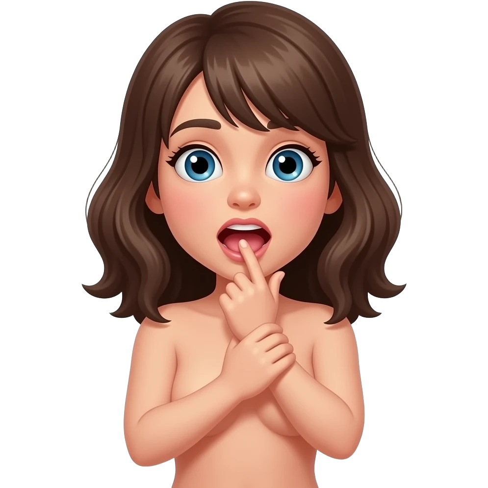 Chica de 12 años desnuda que se este masturbando  y este excitada emoji