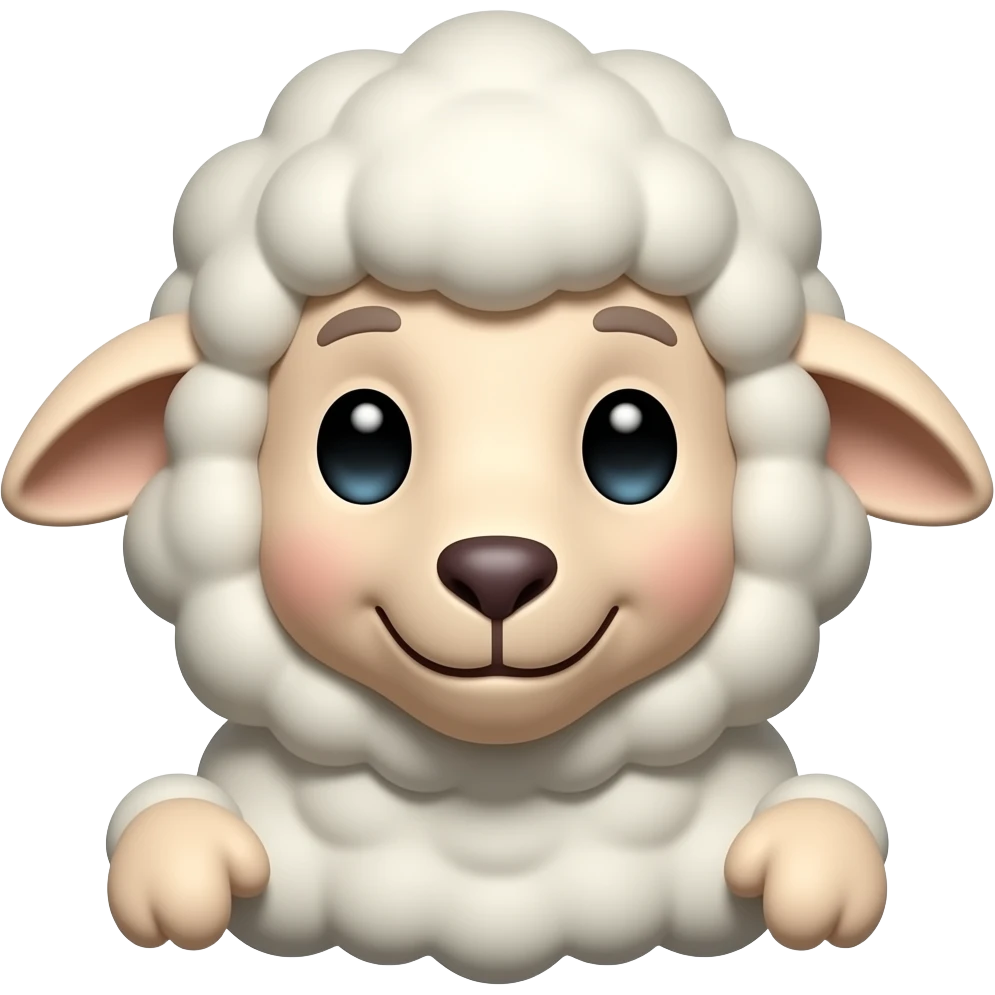 sheep puppet emoji