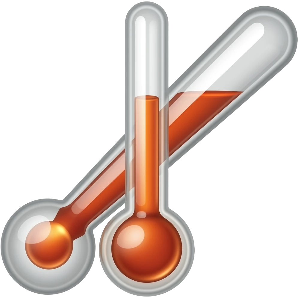 thermometer full emoji