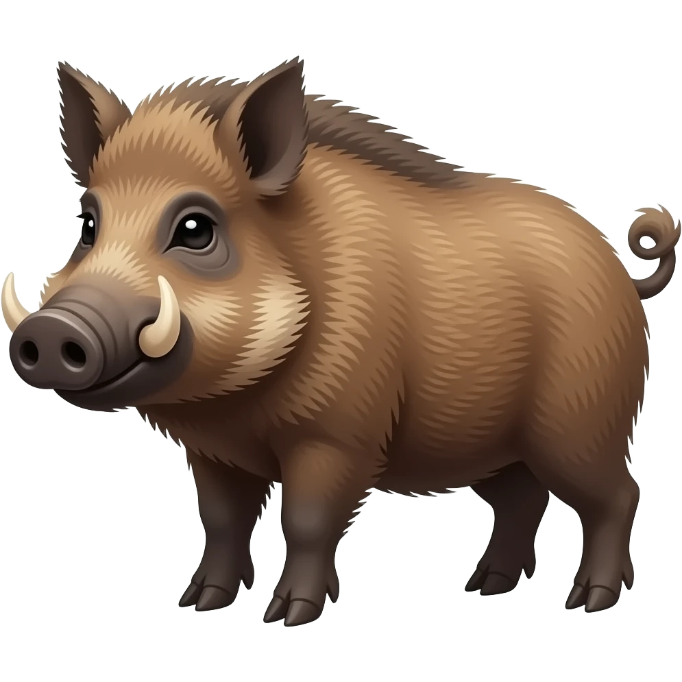a boar emoji