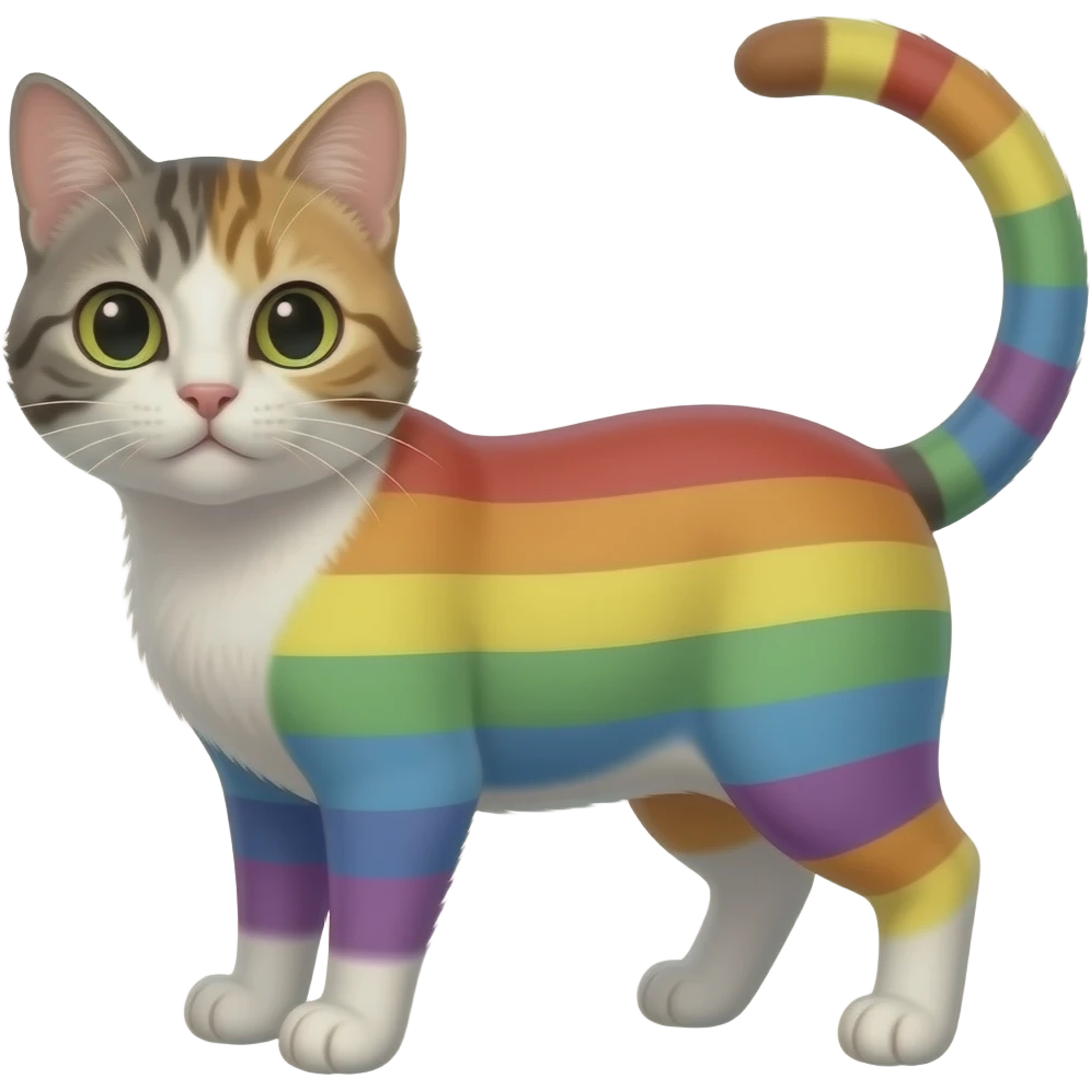 Gay cat emoji