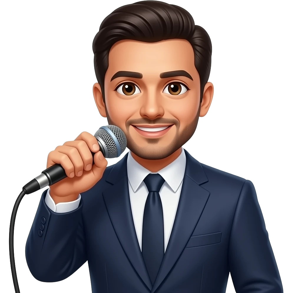 ایموجی معین خواننده emoji