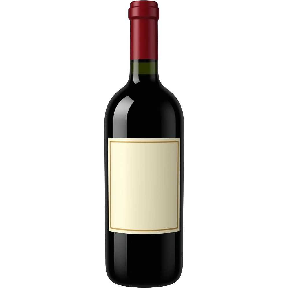 a wine bottle emoji