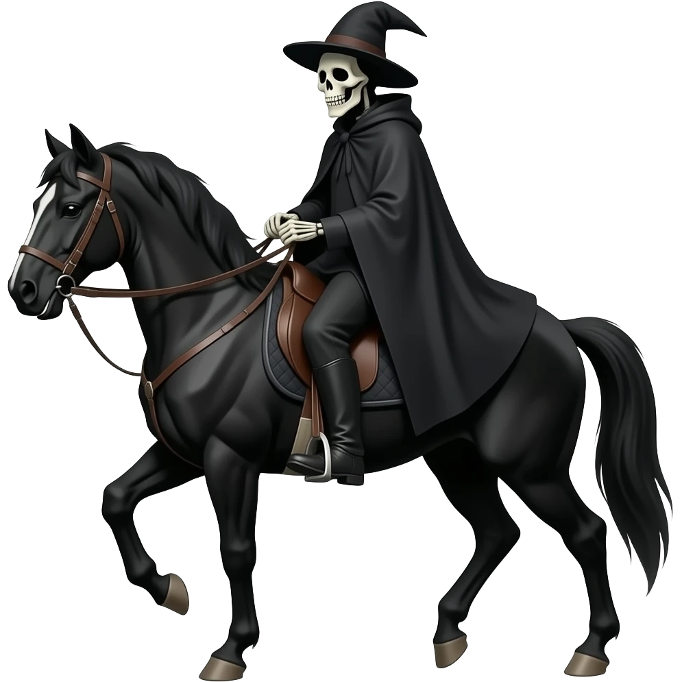 Headless horseman emoji