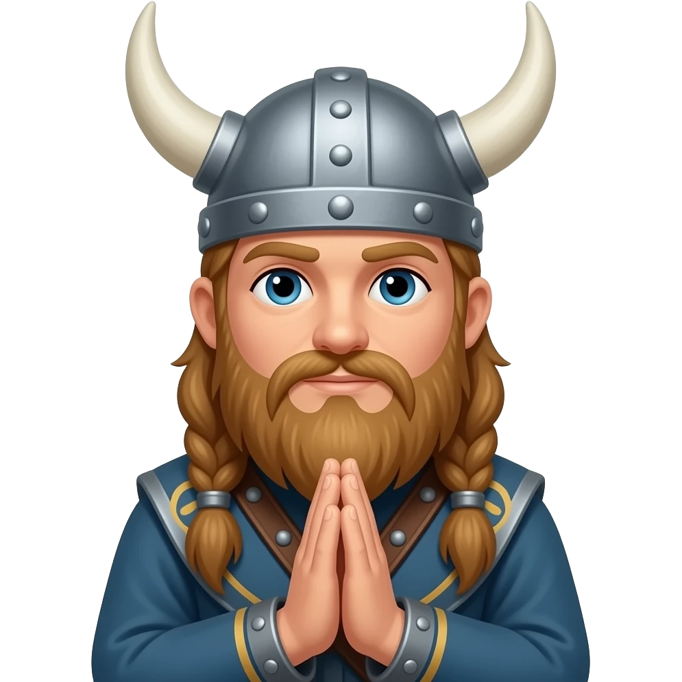 viking preyer emoji