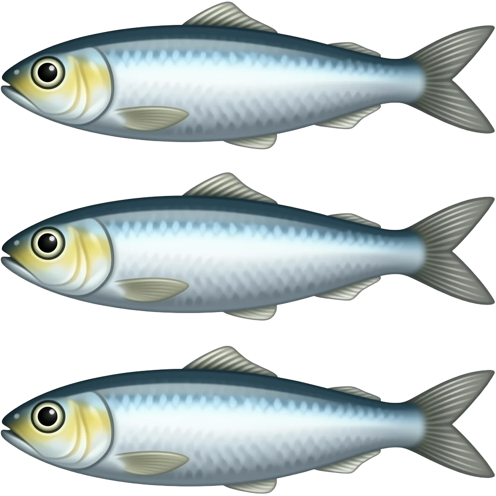 Sardines emoji
