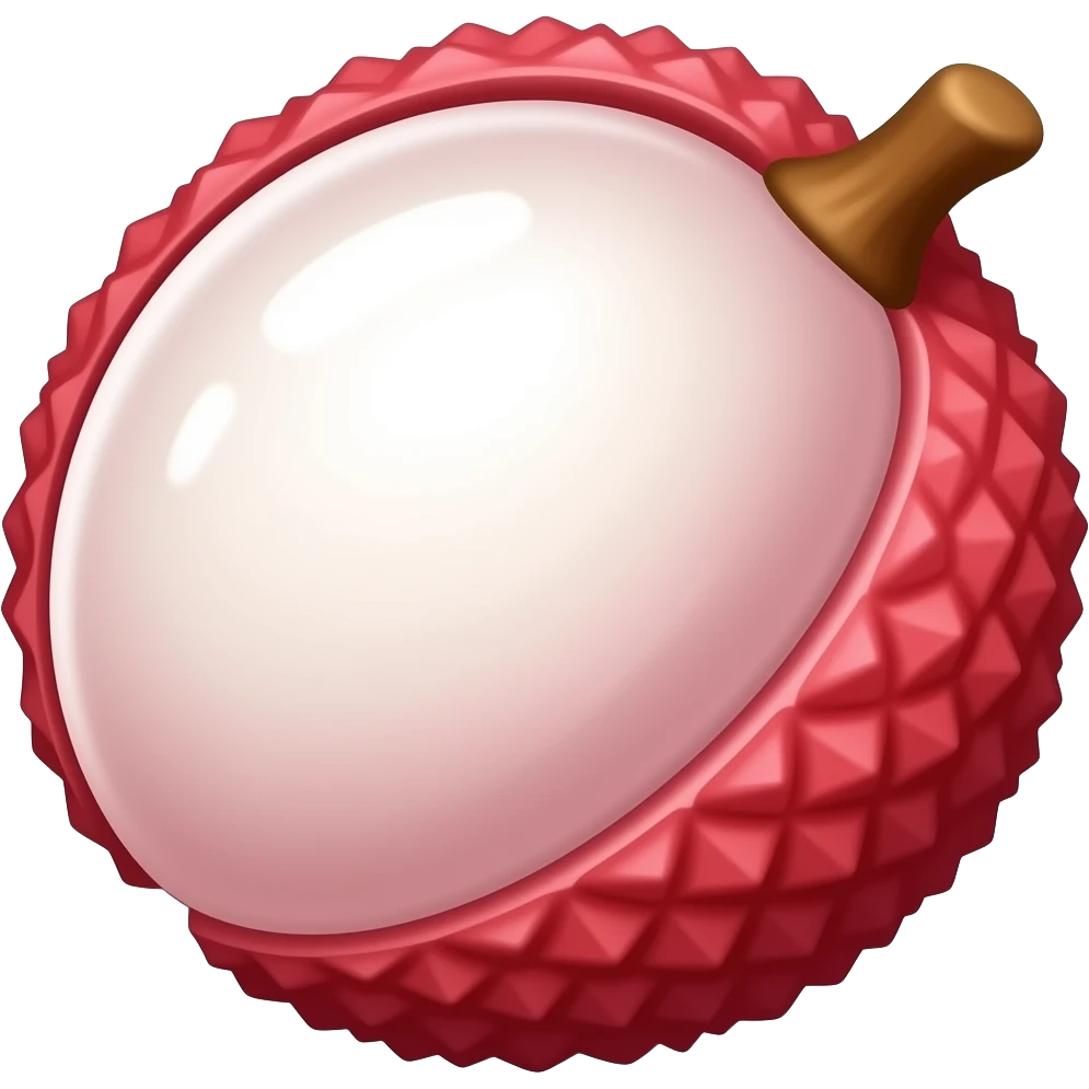 Litchi emoji