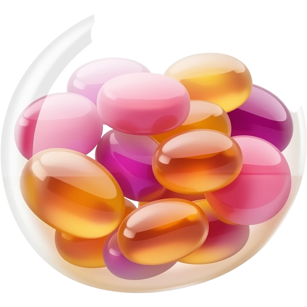 Витаминные жевательные конфеты emoji
