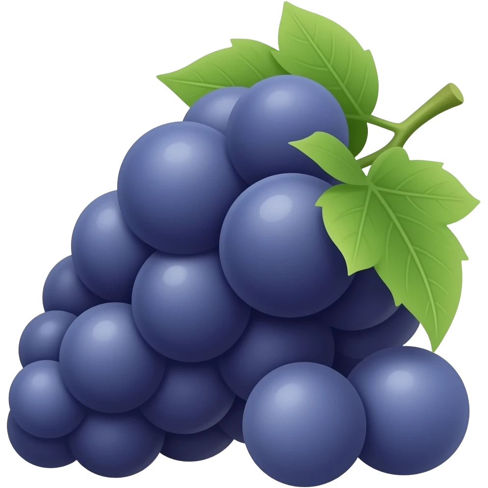 Black Grape emoji