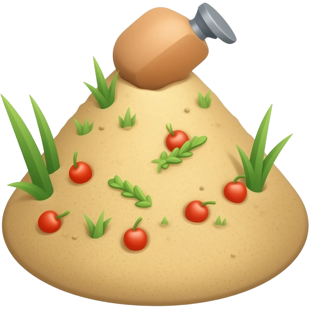 sand emoji