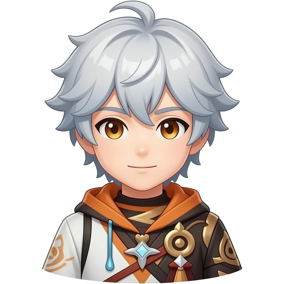 Genshin Impact Drip marketing official promo artwork emoji