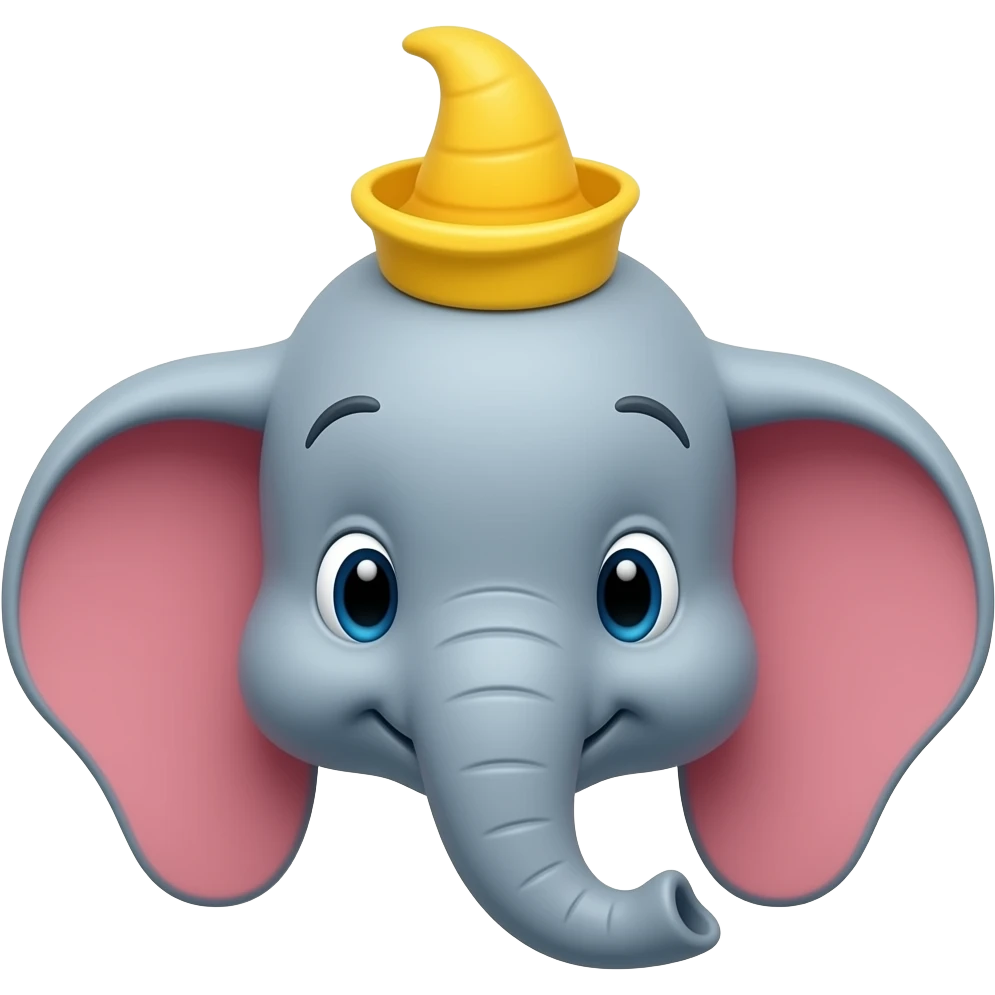 dumbo face emoji