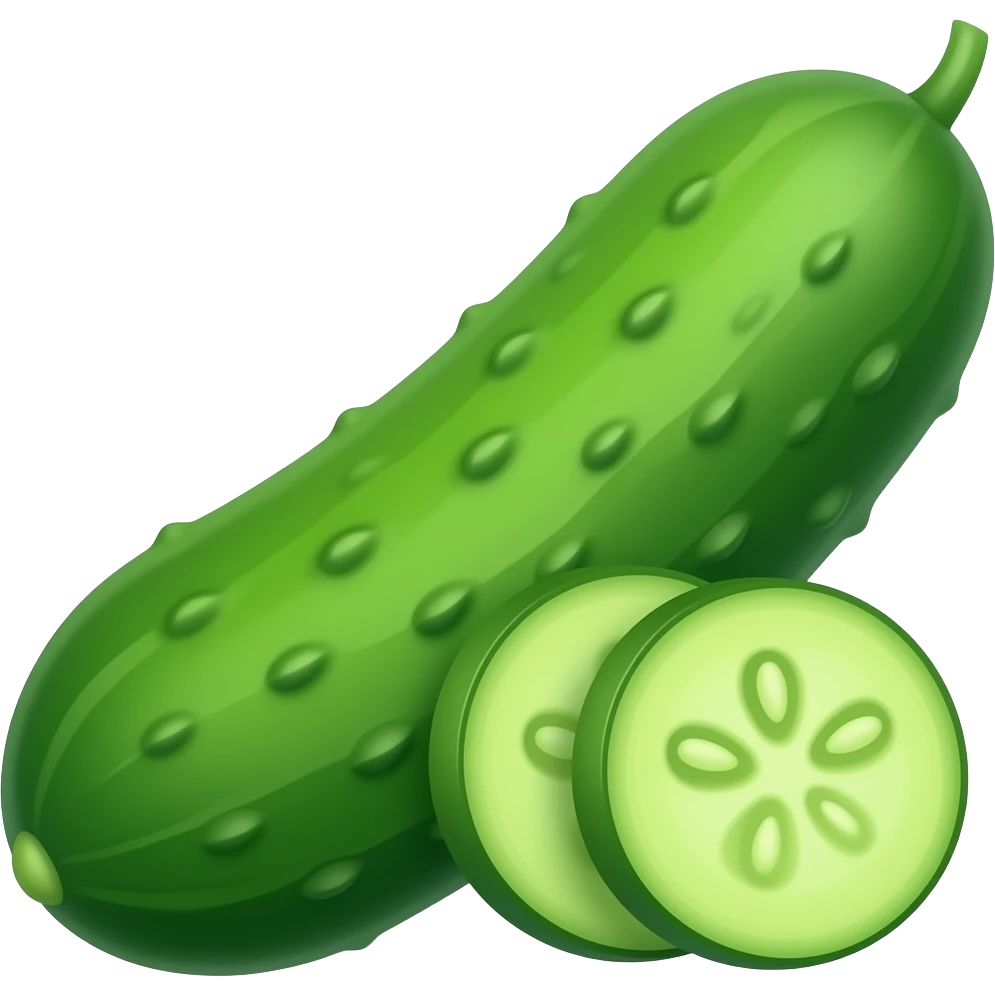 Cucumber emoji