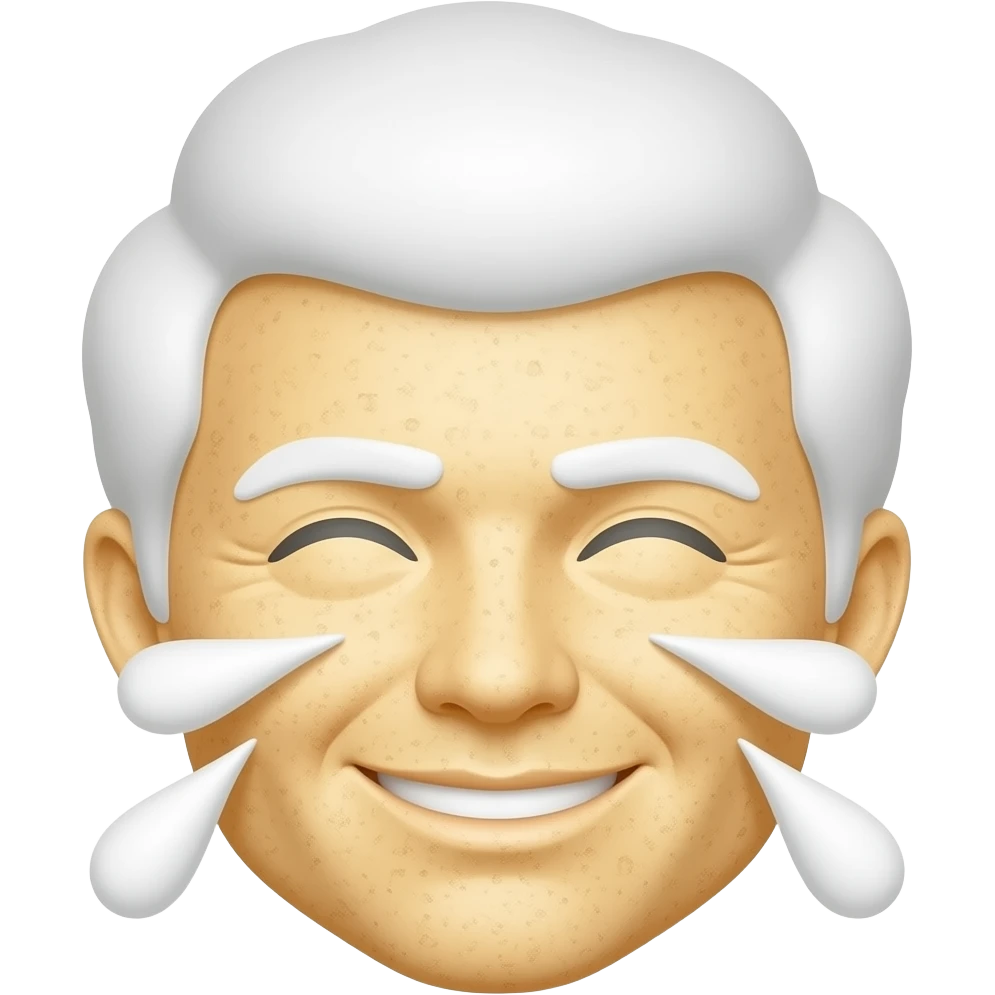 silicon face scrubber emoji