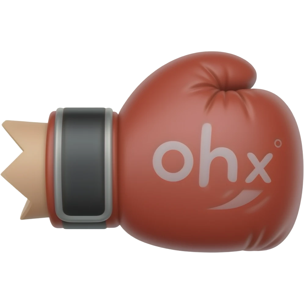 Create an emoji of a broken wrist with a boxing glove emoji