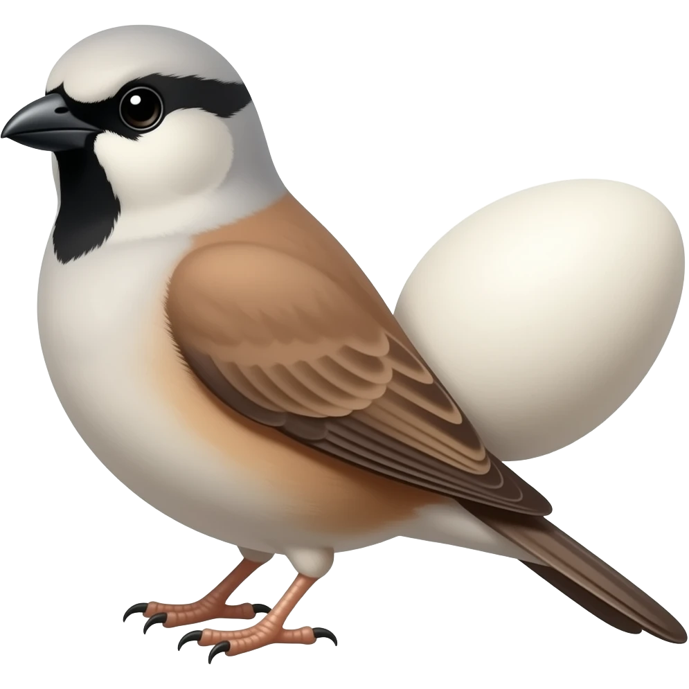 add egg on tail emoji