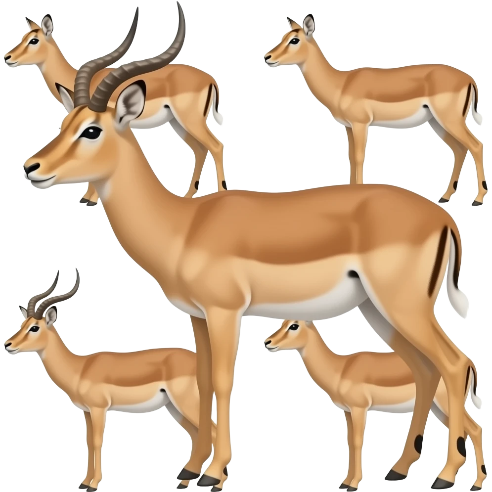 64 impala emoji