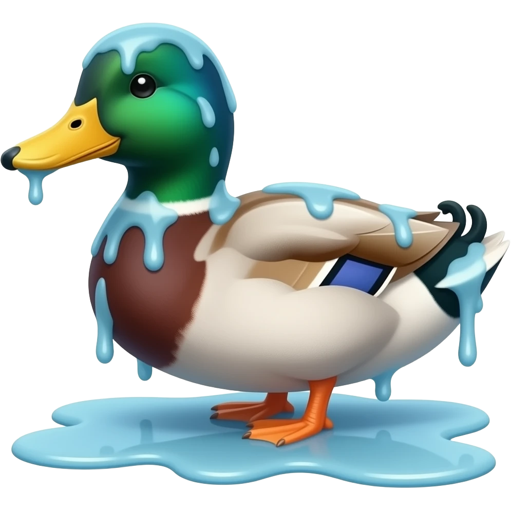 🦆🫠 emoji