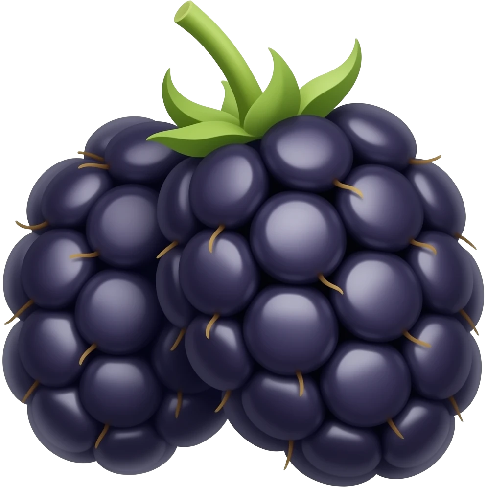 Blackberries emoji