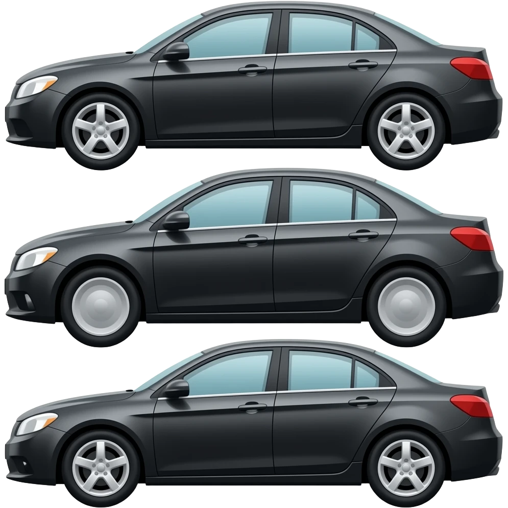 black cars emoji