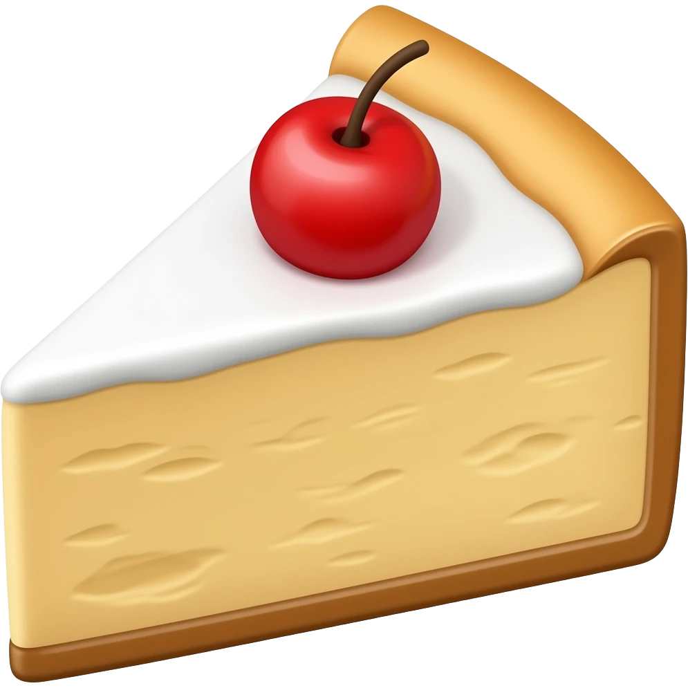 Cheesecake emoji