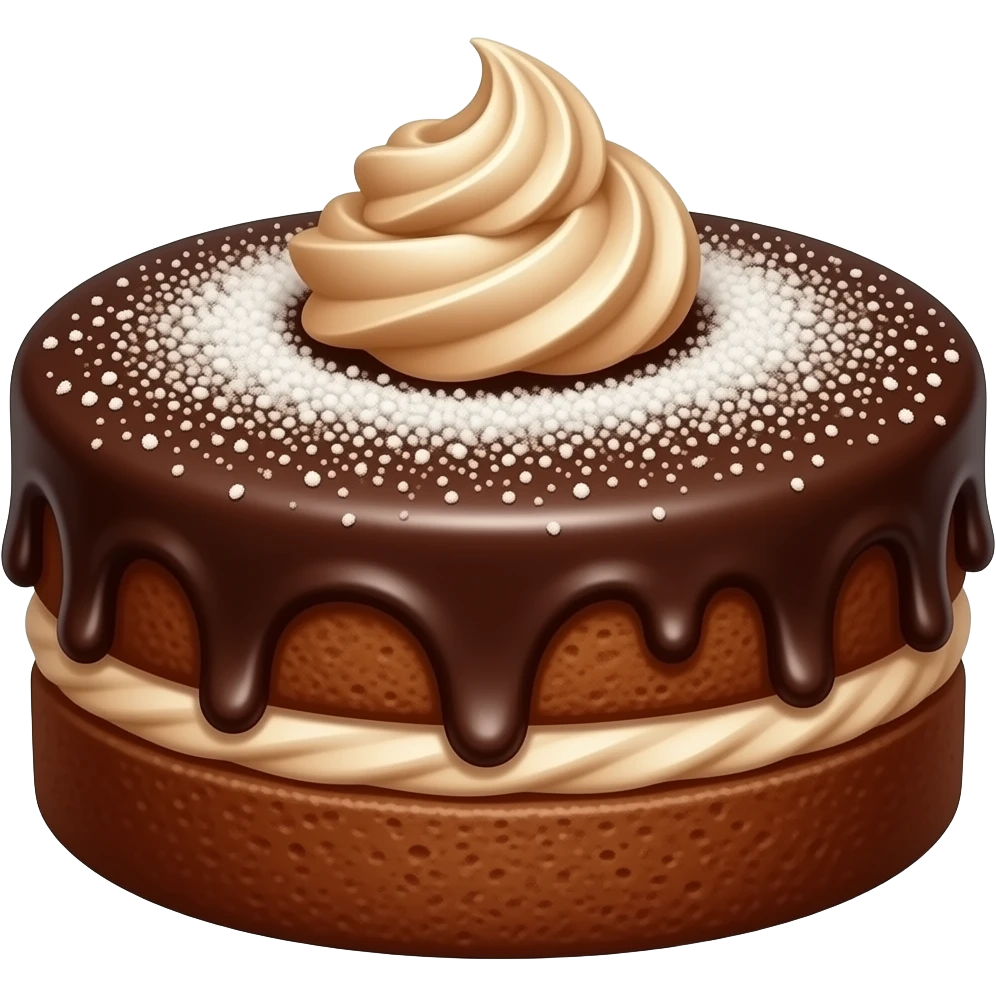 chocolate cake emoji