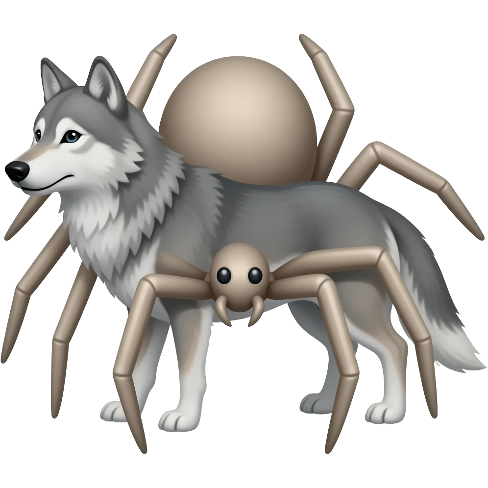 🐺🕷 emoji