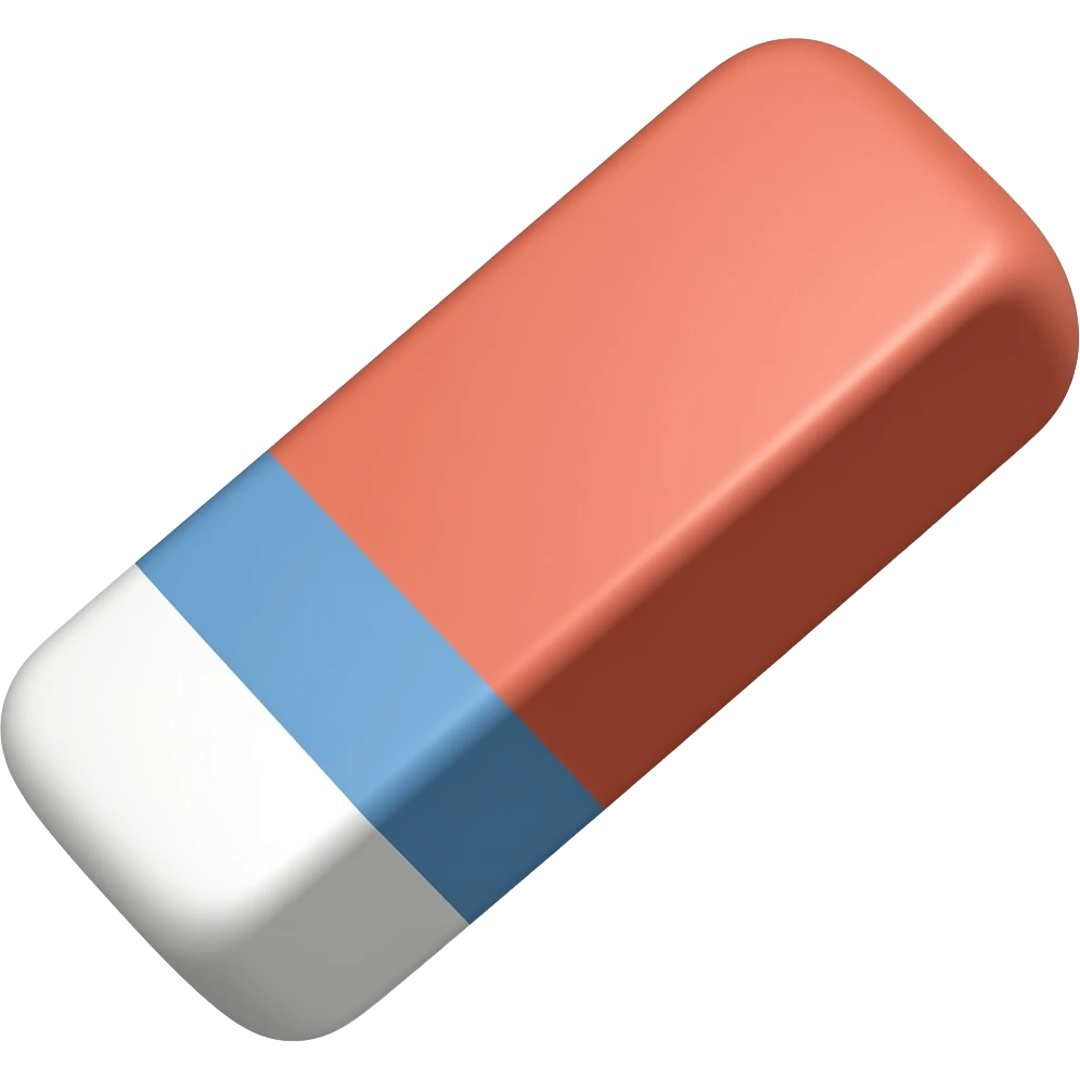 Borrador deslisandose emoji