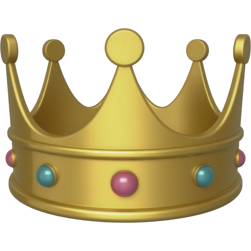 evil crown emoji