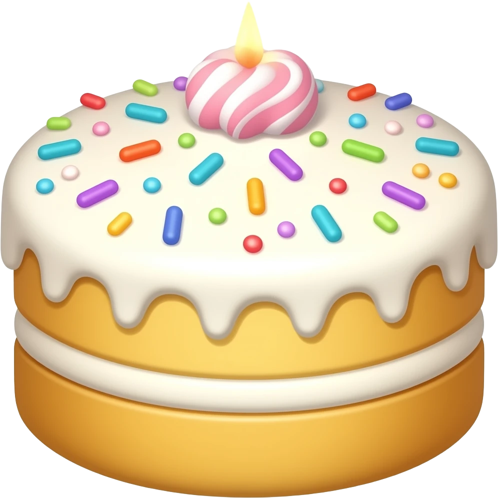 SPRINKLE CAKE emoji