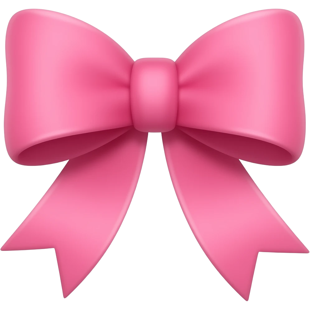 Pink Bow emoji