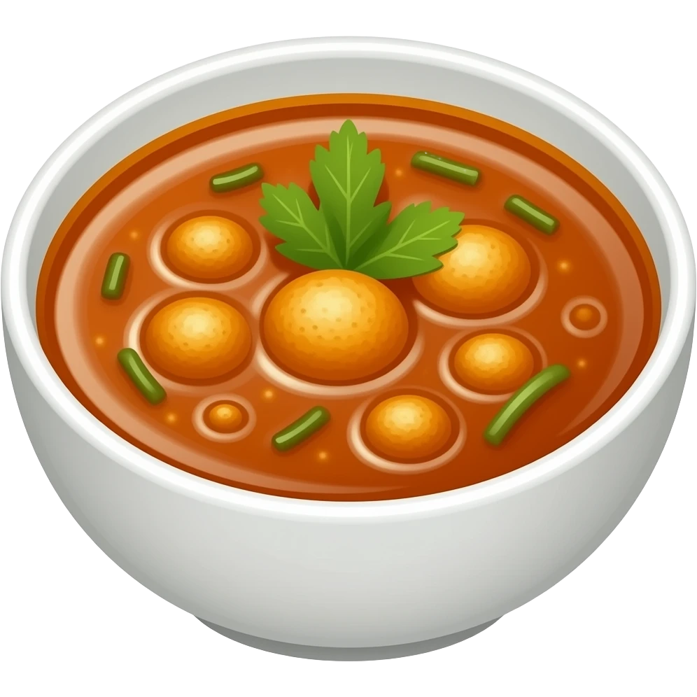 Idli sambar emoji