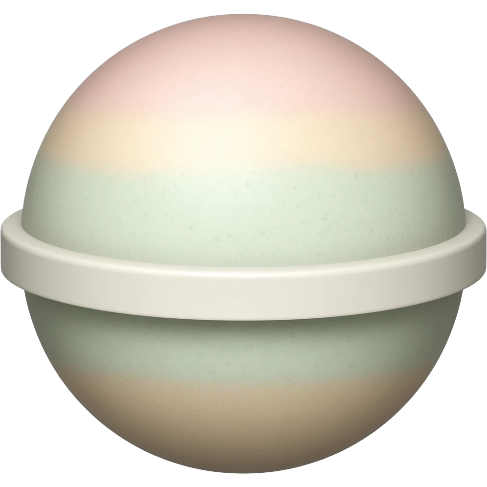bath bomb tray emoji