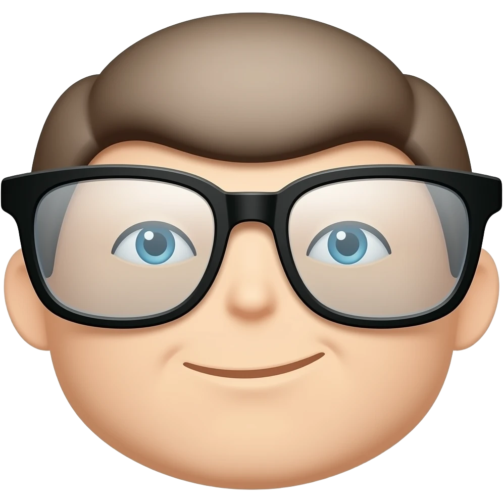 Reading Glasses emoji