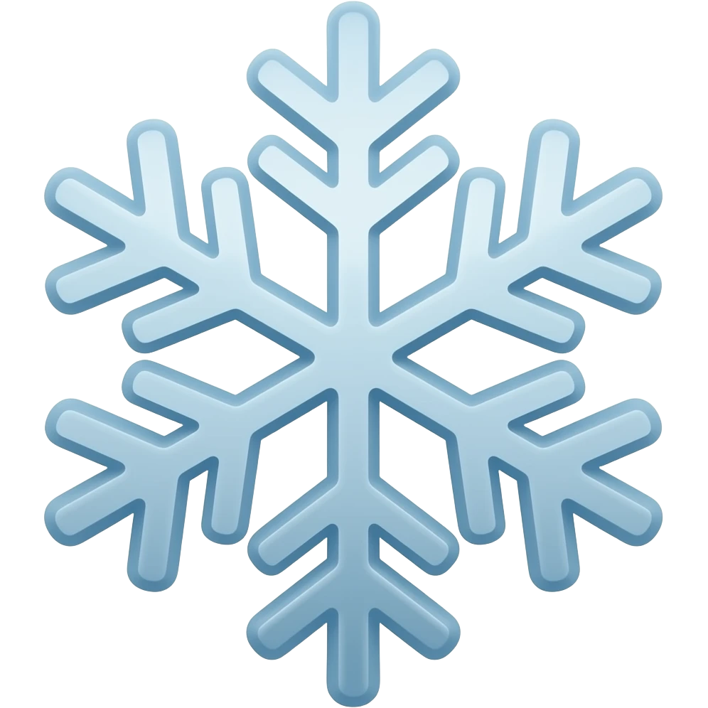 snowflake emoji