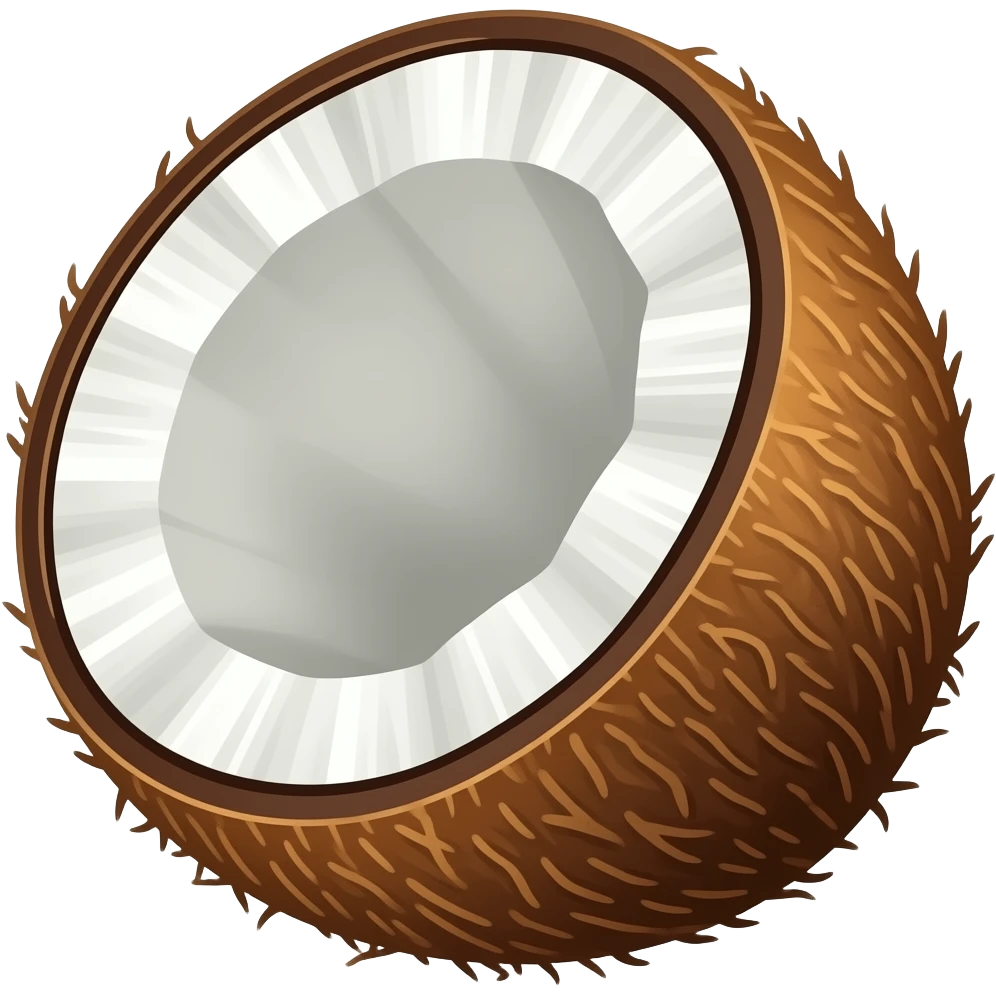 coconut emoji