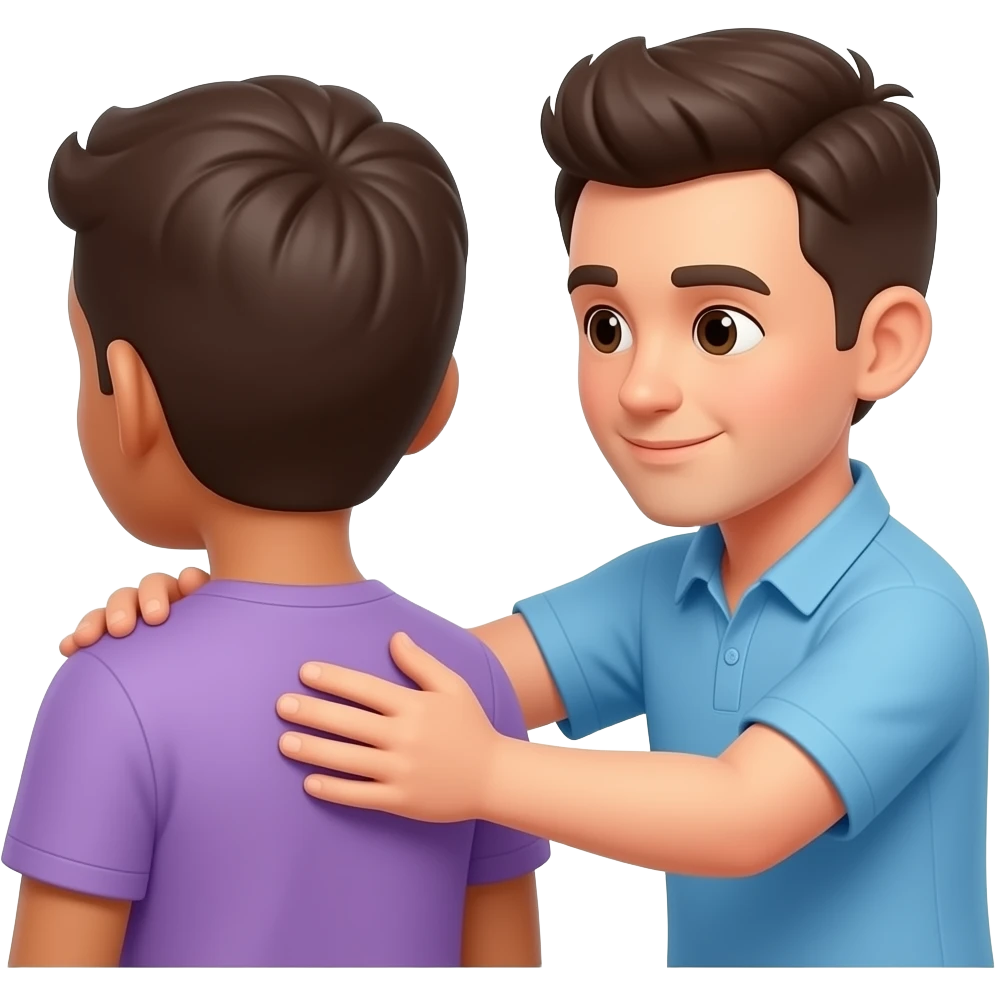 Pat on my back emoji