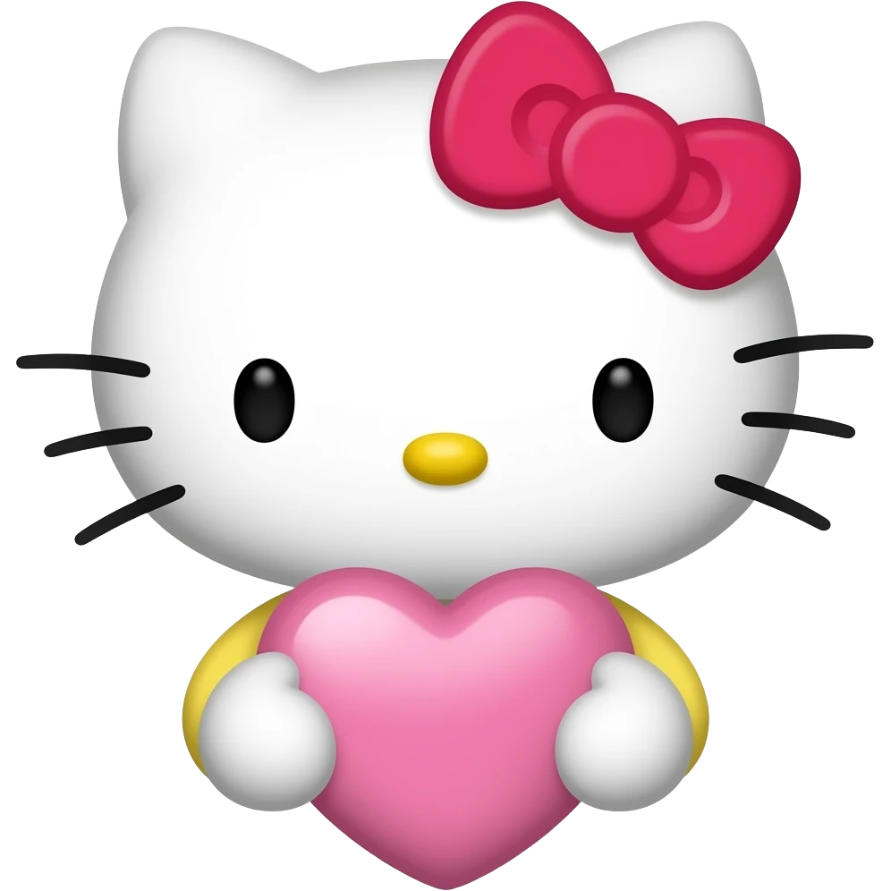 Hello Kitty 💗 emoji