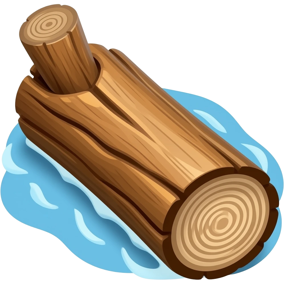 log raft emoji