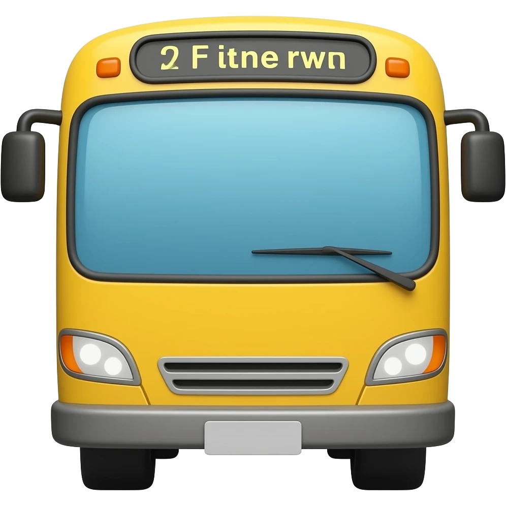 Bus emoji