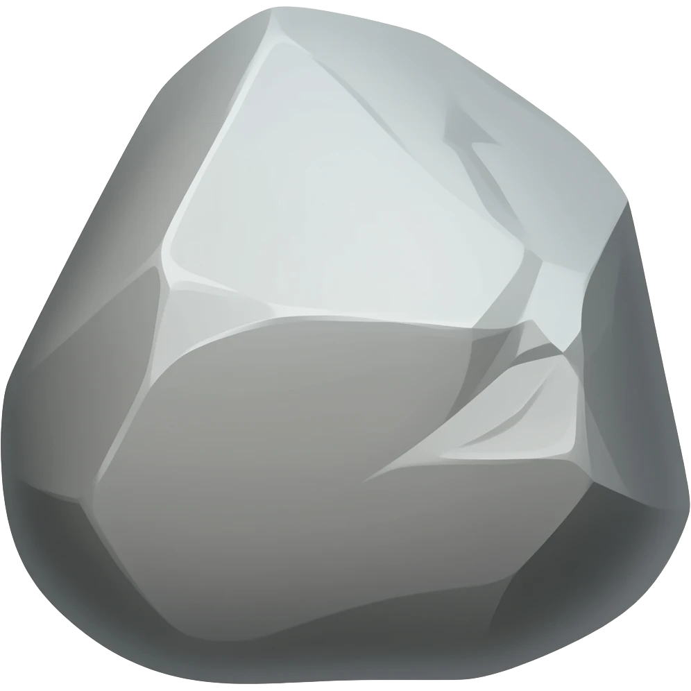 Stone emoji
