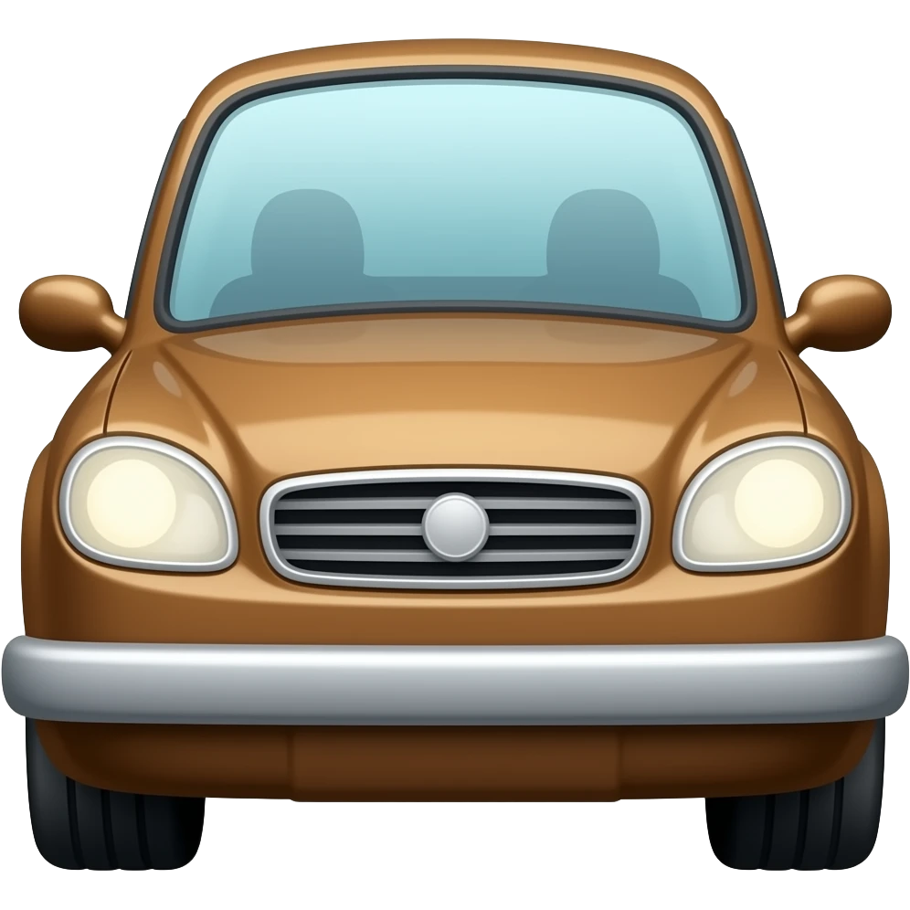 brown car emoji