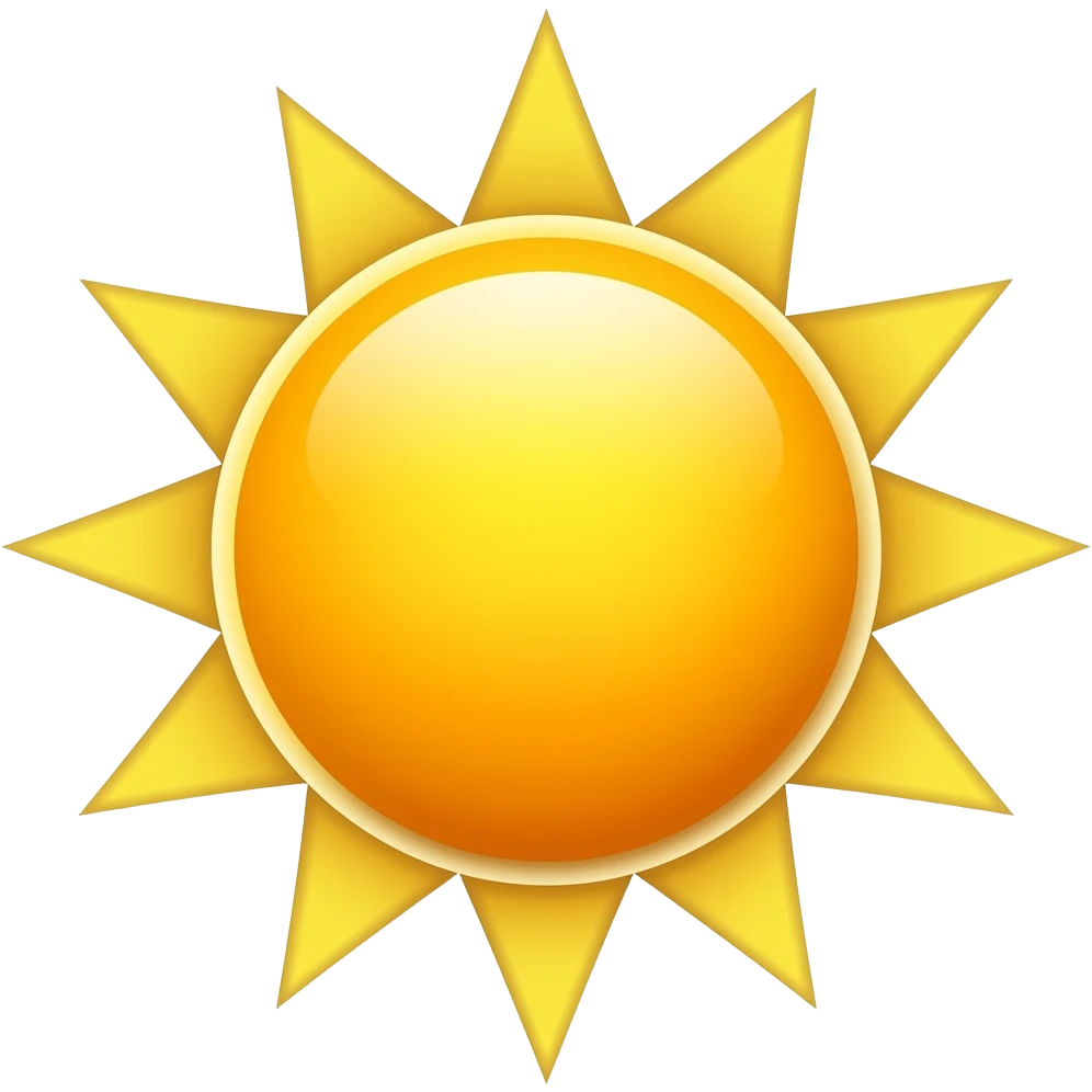 sun emoji