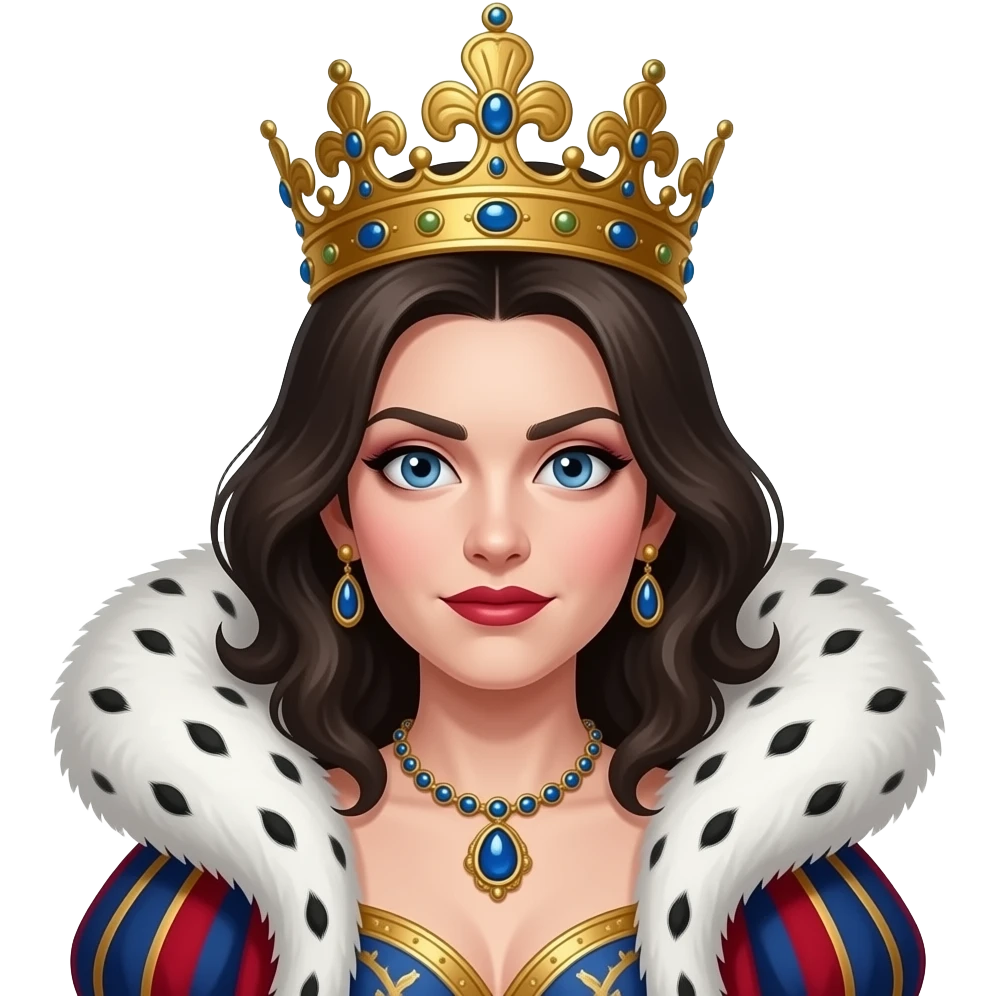 Queen Drama Overly dramatic brat, looks stuck up emoji