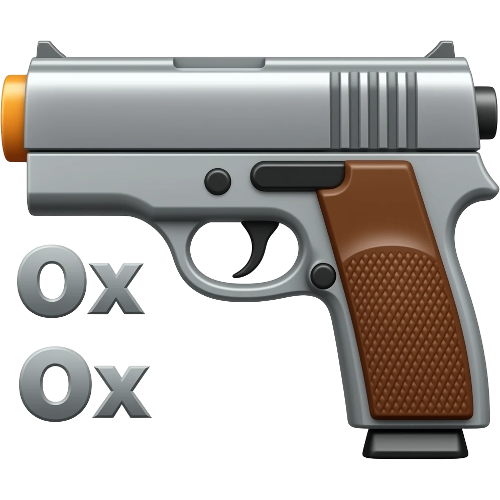 gun emoji