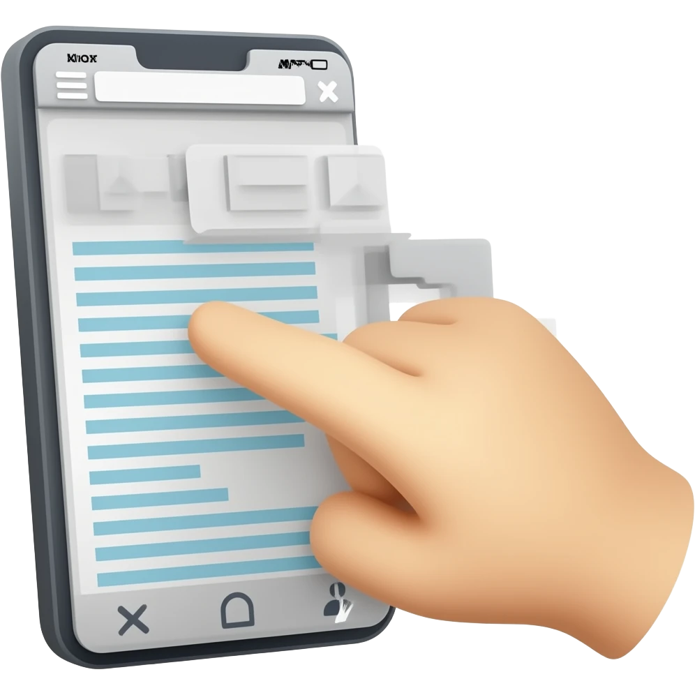 Pantalla tap tap emoji