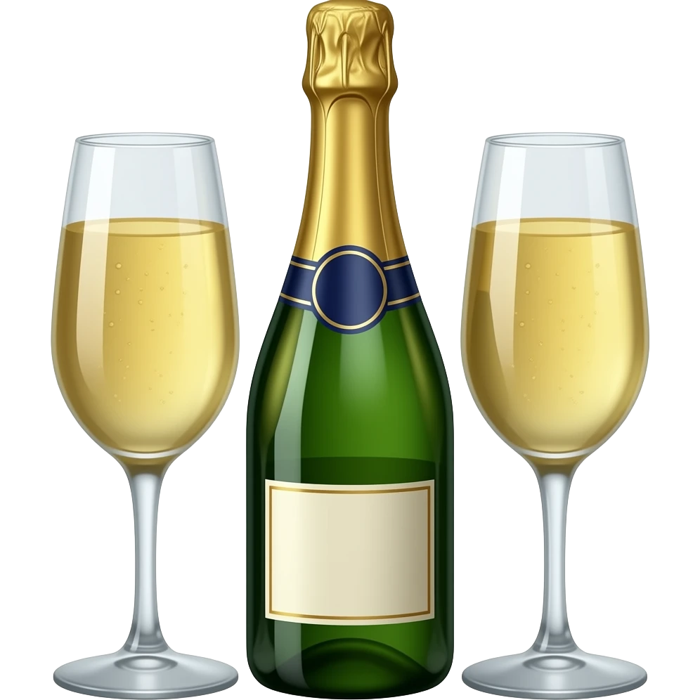 champagine emoji