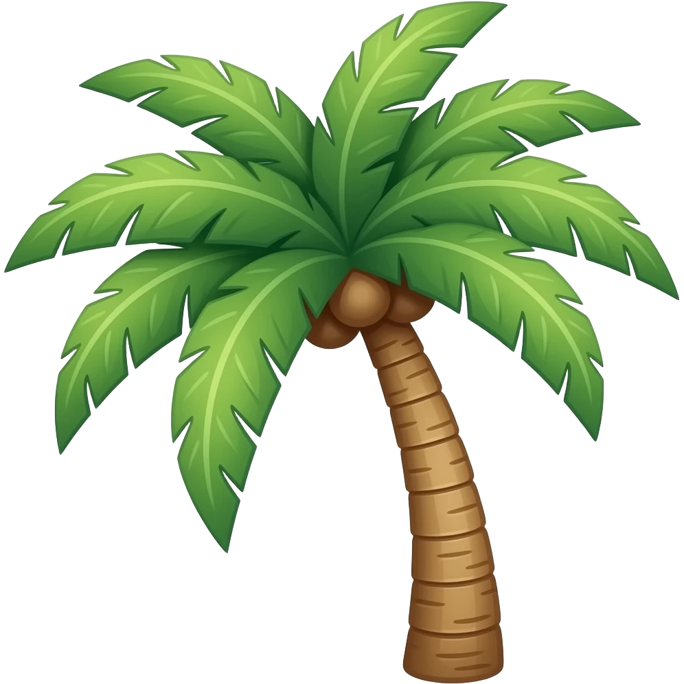Palm tree emoji