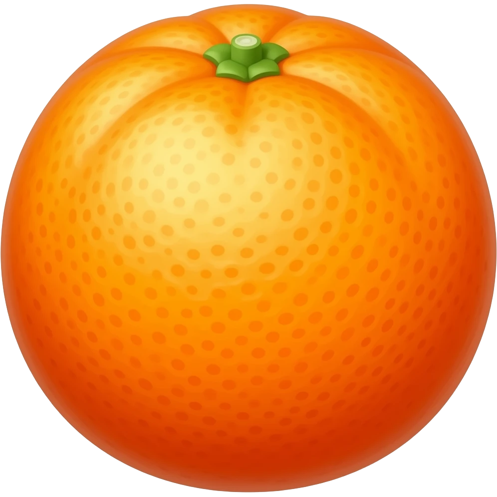 tangerine emoji